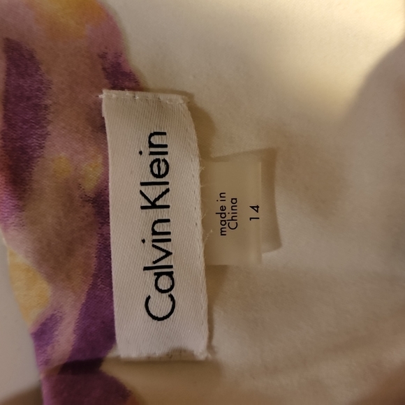 Calvin Klein Ladie's Pleated Dress - Picture 6 of 12